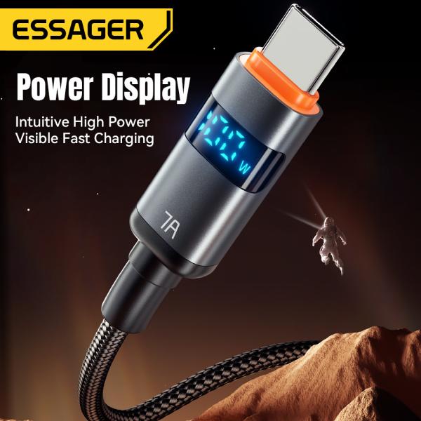 ESSAGER ES-X61 Series PP USB A To C Cord 100W Max 480Mbps