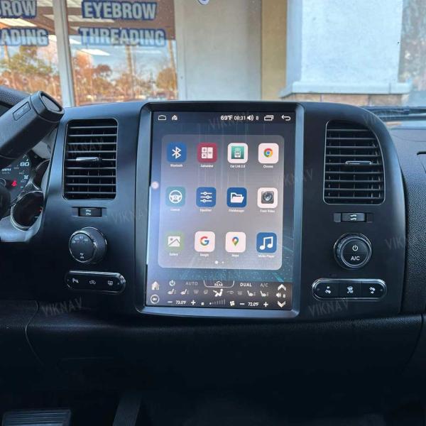 Viknav Car radio For Chevrolet Silverado GMC 2007 - 2013 Vertical Screen 12.1 INCH Car Stereo DVD player GPS Navigation