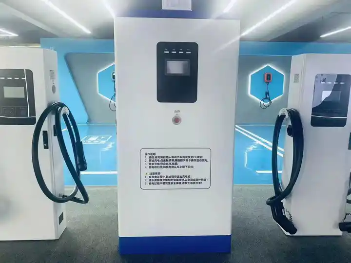 GB/T Двойные пушки 380V 4G EV станции постоянного зарядки