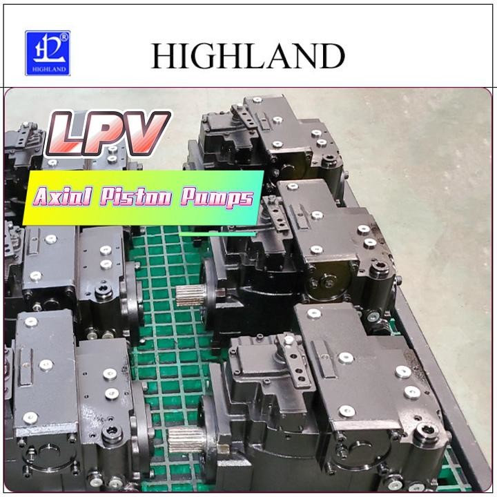 Ручное управление Аксиальные поршневые насосы из чугуна для гидравлических систем высокого давления