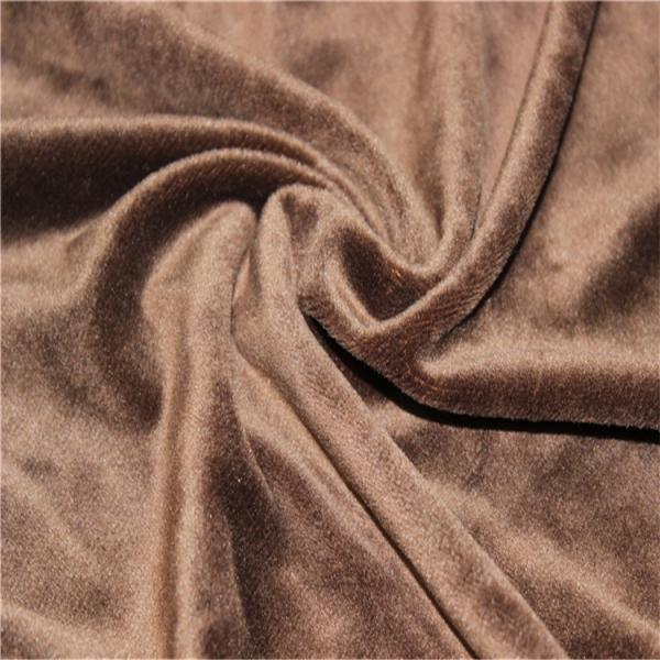 polyester knitted fleece fabric micro velboa fabric for shoe cover Fabric Textile