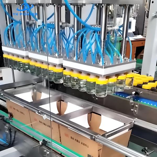 Machine d'emballage de cartons de miel en bouteilles de verre avec construction en acier inoxydable pour divers besoins d'emballage