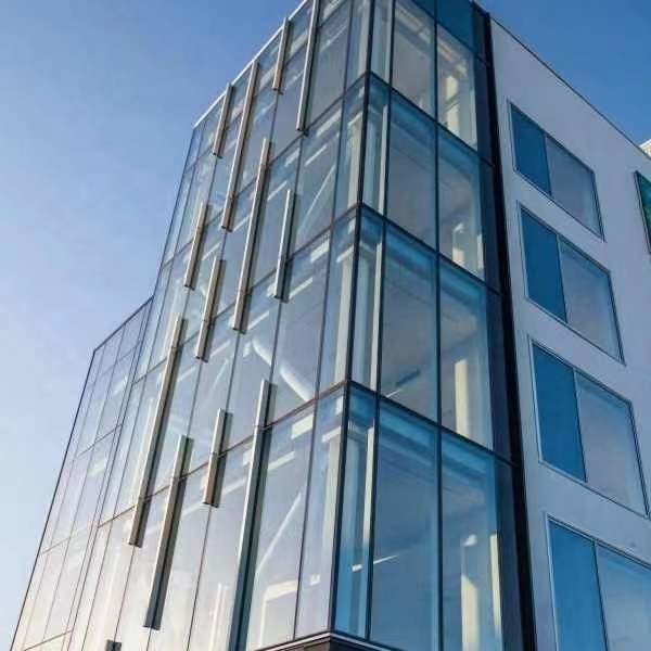 24mm изолировали стеклянный алюминиевый профиль ненесущей стены для жилого