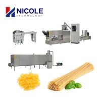 La machine industrielle de nouille de spaghetti de maïs longue a coupé la chaîne de production sèche de pâtes
