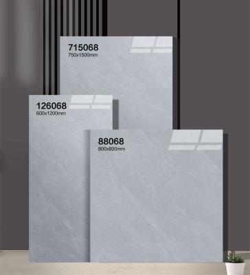 Résistant à l'usure Durable 600x1200mm Porcelaine Polissée Glacée Carreaux Et Grain intérieur Carreaux Pour Bureau Et salle de bain