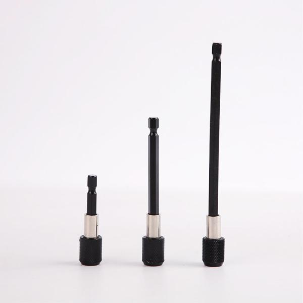 300mm CR40 Black Electrophoretic Paint Magnetic  Release Drill Bit Extension Set