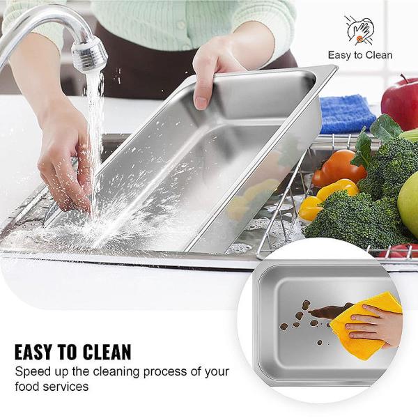 Catering & Hotel Restaurant Supplies High Quality Stainless Steel Standard Food Pan Gastronorm Food Container GN Pan