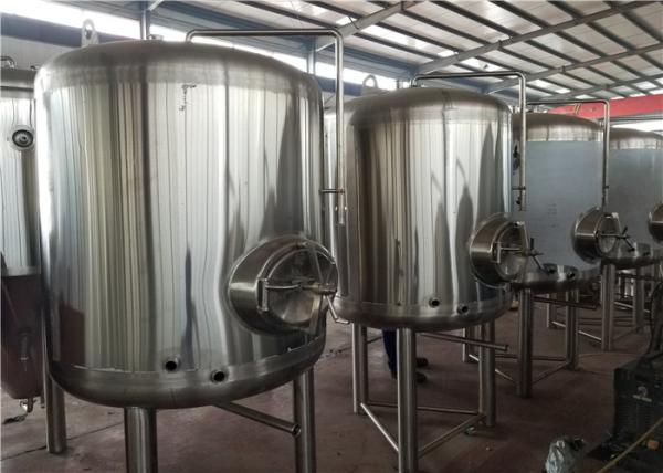 3000L Stand type Vertical Bright Beer Tank Using Polyurethane Insulation Material