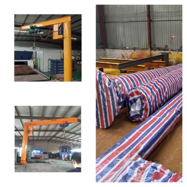 Кран кливера 500kg руки Slewing 360 градусов консольный с электрической талью с цепью