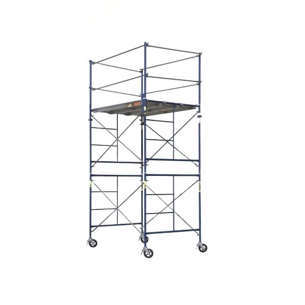 Galvanized Steel E-Frame Scaffold with High Load Bearing Capacity and Easy Assembly for Construction
