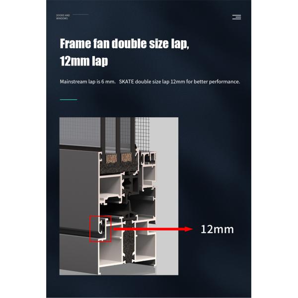 Настроить свой конечный дом с SKATE оригинальное оборудование Алюминиевое ванной оконные навесы