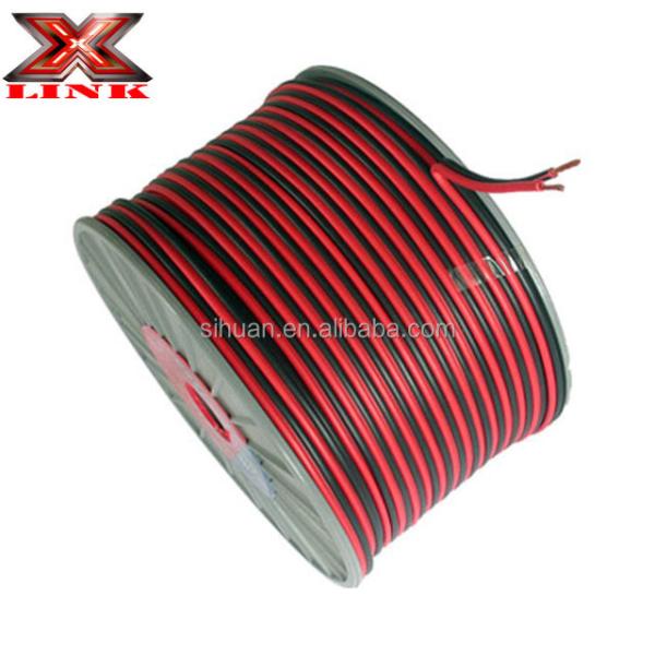 Soft PVC Jacket Super Flex Blue / Black Speaker Cable for Superior Audio Performance