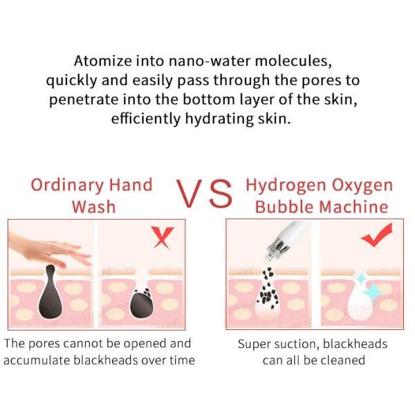 Professional Universal Ultrasonic Water Hydra Facial Machines With 6 Handles