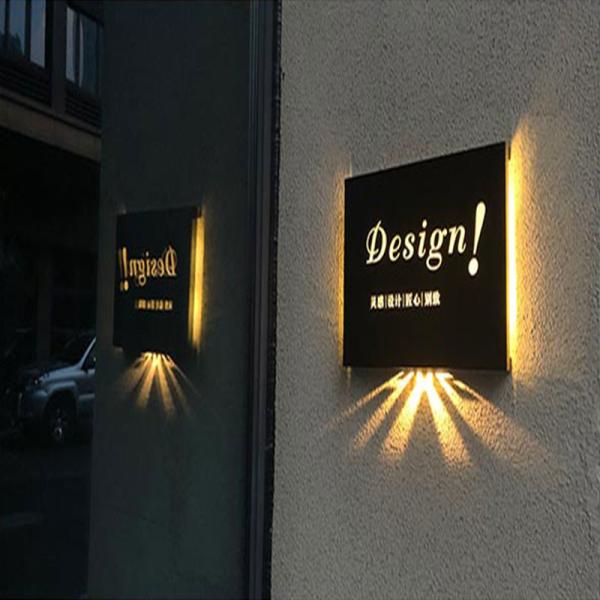 Custom Led Metal Sign Light Business Signs 3d Led Backlit Letter Signage Illuminated Shop Front Signs