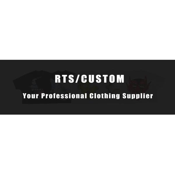 Men's and Women's Oversized T-shirts with Custom RTS Graphic Print in 100% Cotton