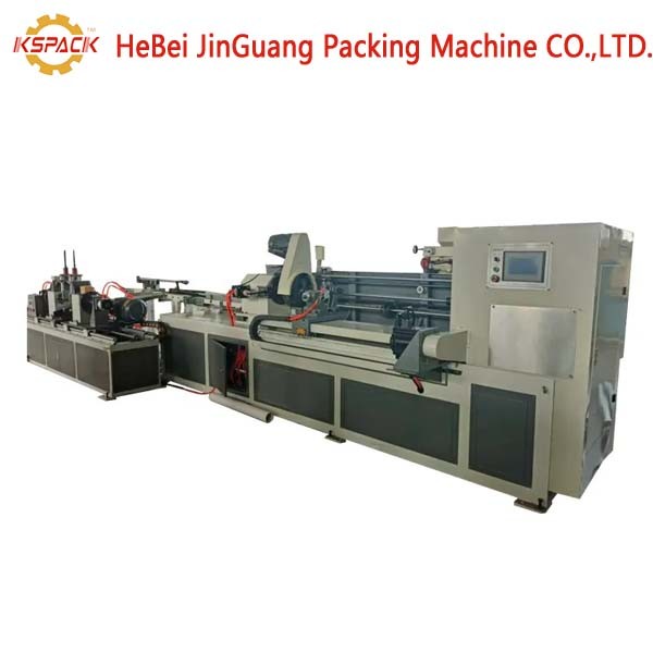 High Capacity Automatic Paper Tube Making Equipment For 50-60 Tubes/min And Tube Length Range 100-500mm
