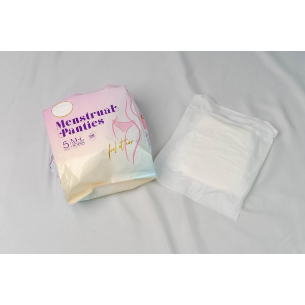 White Period Panties Overnight  OEM ODM Tranquility Premium Overnight Absorbent Underwear