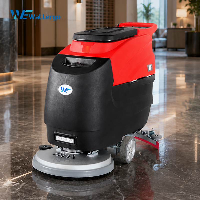 Industrial Commercial Self-Propelled Floor Cleaner Machine 80AH Li Battery Supermarket Automatic Floor Scrubber