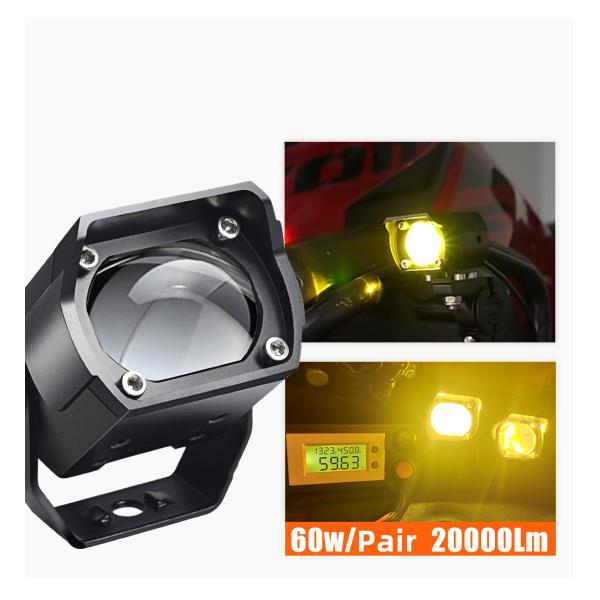20000Lm 60W светодиодные мотоциклетные фонари 16В светодиодные фары