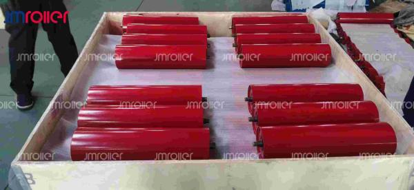 Long Lasting Sealed Bearing Carrying Roller for Dust and Moisture Protection Conveyor Diameter 50-219 mm Customized