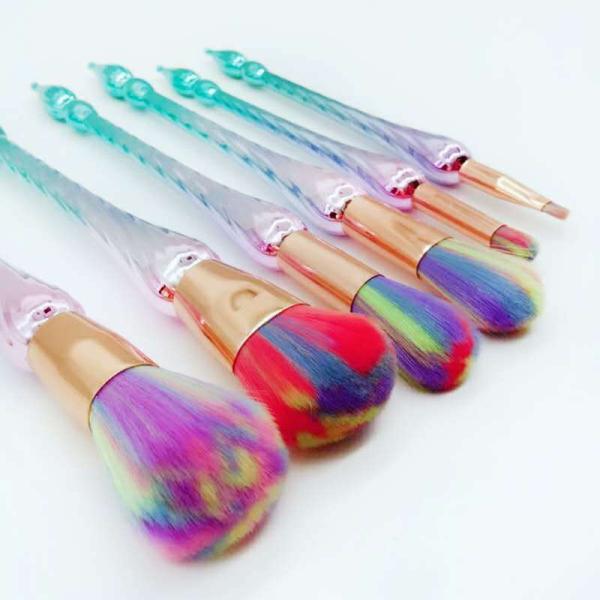 Promotion Private Label Best Quality 7Pcs Synthetic Hair Makeup Brushes Free Sample