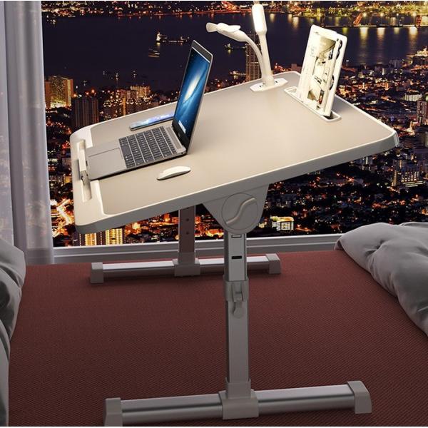 Versatile and Space-saving Black/White/Silver Manual Height Adjustable Desk for Home