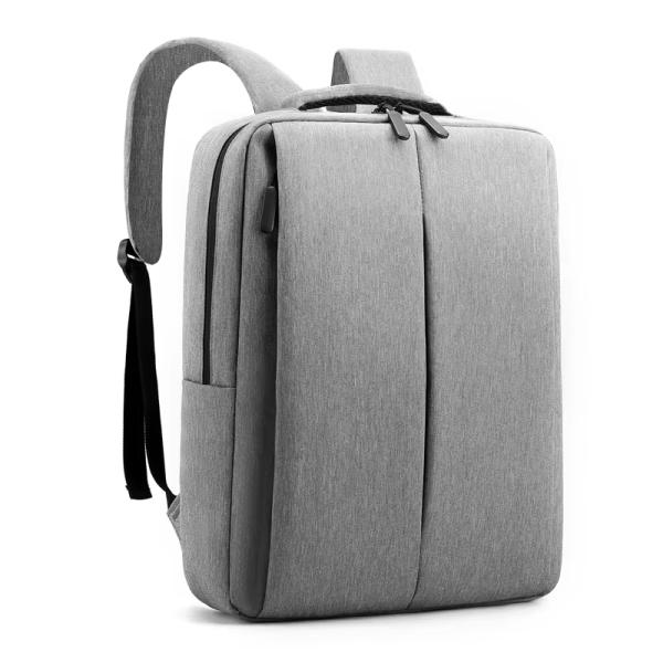 Sac à dos en toile et cuir vintage avec fermeture éclair, léger et décontracté pour hommes et femmes