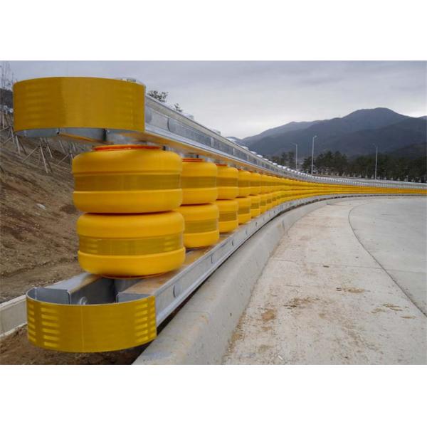 EVA Foam Filled Highway Safety Roller Barrier Flame Retardant