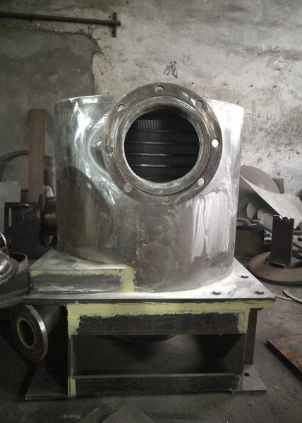 0.6m2 Stainless Steel Upflow Pressure Screen For Paper Pulp Making