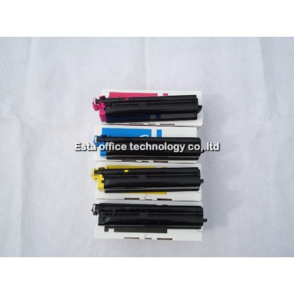 Color TK 510 Laser Toner Cartridge Rainbow For Kyocera FS C5025 / 5020 / 5030N