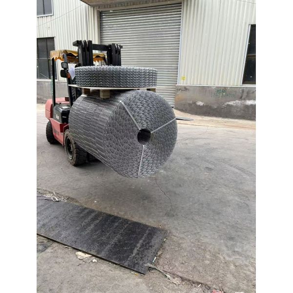 Six Rolls Offshore Pipeline Counterweight Welded Wire Mesh