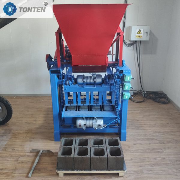 Semi-Automatic Fly Ash Brick Machine Concrete Block Paver Machines