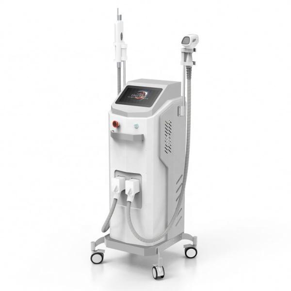 DPL Hot Sale diode laser 755 808 1064 2 in 1 Ipl   Hair Removal Nd Yag Laser Tattoo Removal Rf Wrinkle Removal Machine