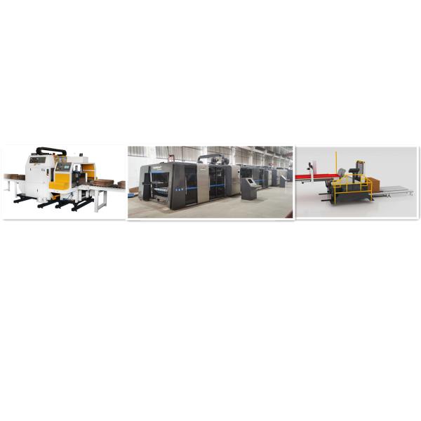 Лист машины 300 коробки коробки 50HZ изготовляя/минута Flexo печатая торгового автомата