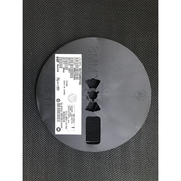 BAT54M3T5G 30V 200mA Diode Schottky triple série avec faible Vf de 1V, commutation rapide de 5ns, boîtier ultra-miniature SOT-723, haute efficacité, faible fuite, qualification AEC-Q101, emballage sur bande et bobine