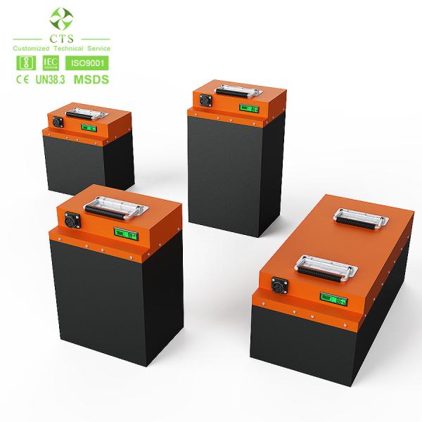 Bateria de lítio de alta qualidade para o trotinette do ebike da motocicleta, bateria de 48v 60v 72v de lítio recarregável de 60v 50ah para o trotinette