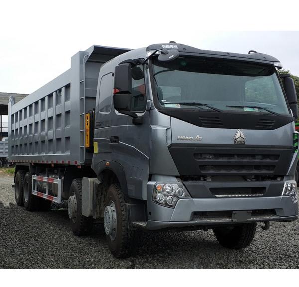 HOWO Heavy Duty Dump Truck 12 Tyres 371 Hp 12 Wheel 8x4 Tipper Truck
