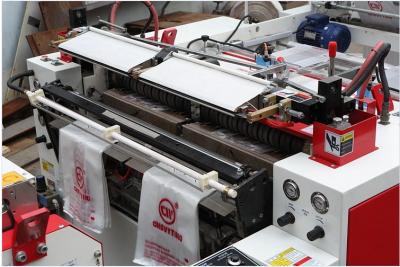 Fast Food Delivery T Shirt Bag Making Machine 250pcs/Min , Eco Friendly Plastic Bags Making Machine