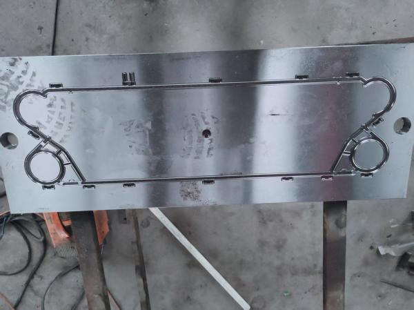 Multi Cavity Plate Heat Exchanger Gasket Mould Cr12MoV Cr12 P20 ASTM 1045 45# ASTM 5140 40Cr