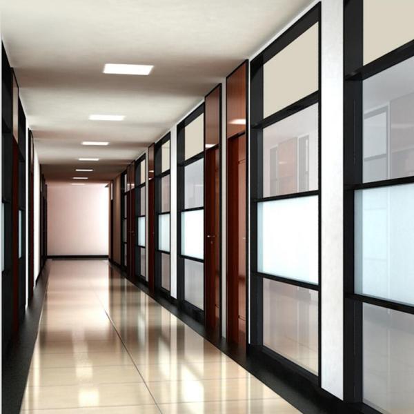 Стена внутренней ясности звукоизоляции ломкая закаленная ужесточатая прокатанная стеклянная