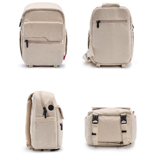 Croix d'épaule de photographie de sac de caméra de toile de Slr - sac mortuaire avec la couverture imperméable