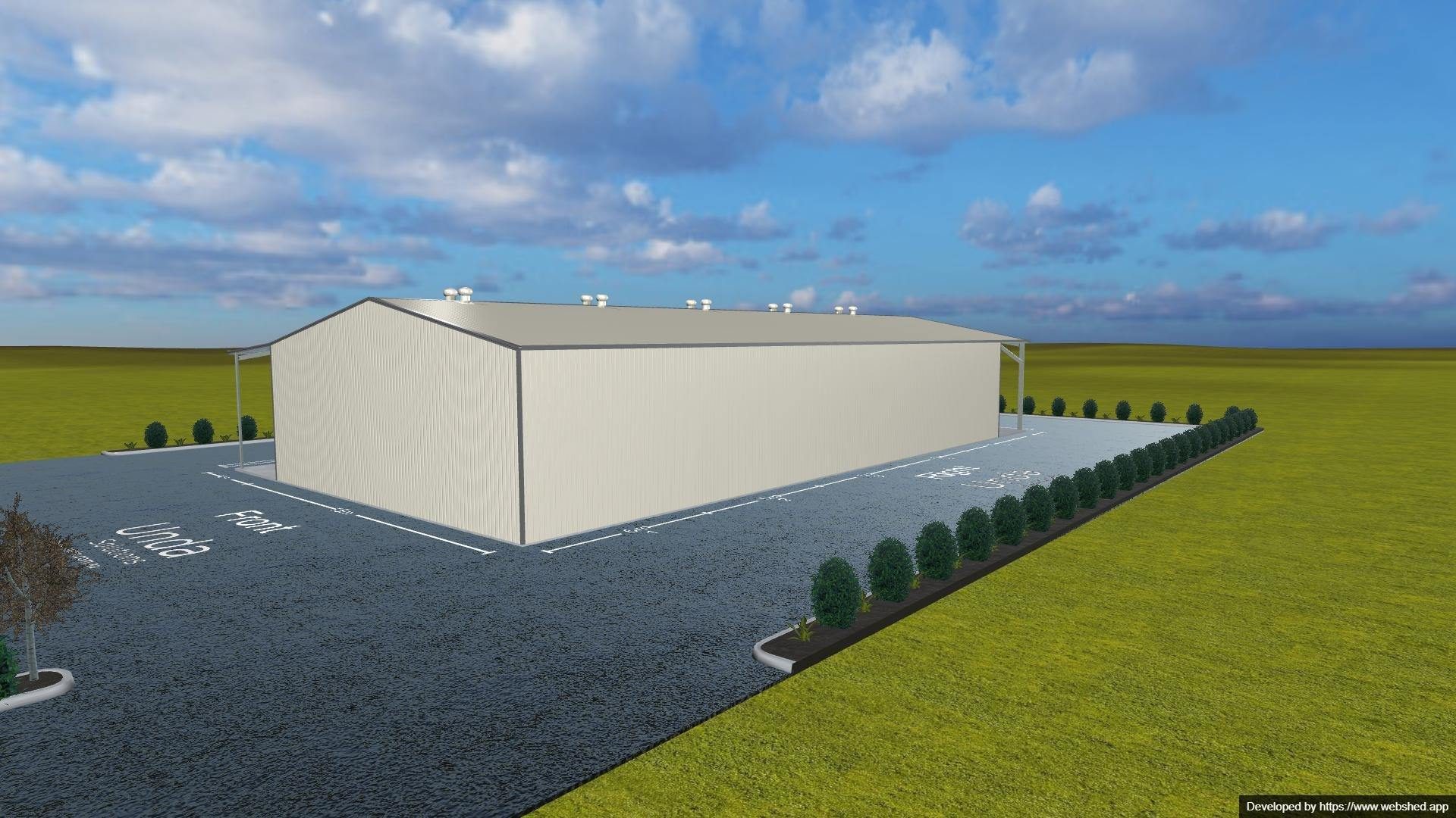 Custom Design Prefab Steel Garage with High Fire Resistance and Corrosion Resistant Light Steel Structure