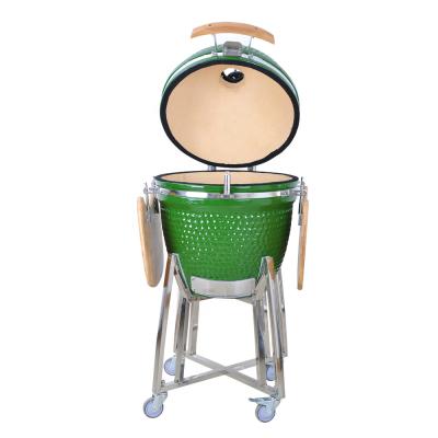 Egg Shaped Porcelain Enameled 15 Kamado Grill