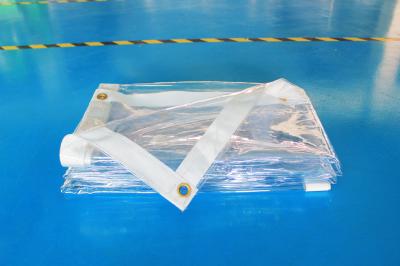 Heavy Duty Pvc Transparent Tarpaulin With Grommets Tear Resistant Canopy Cover Tarp Outdoor