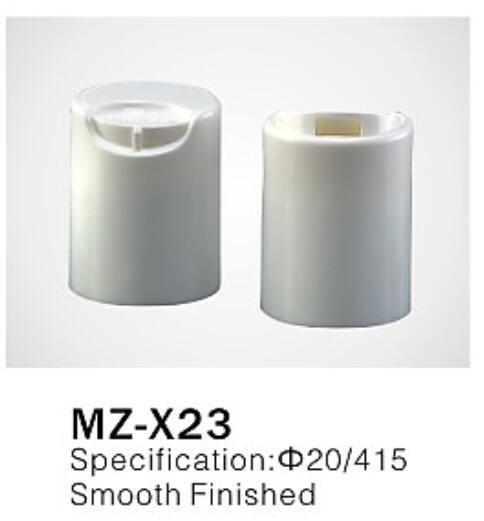 Φ20/415 Plastic Push Pull Disc Top Cap for cosmetic plastic bottle closure,smooth finished