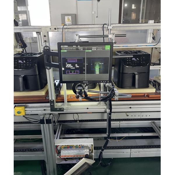 Friture à air tactile numérique en acier inoxydable de 5L Foyer Petit Smart Square Friture à air électrique saine pour le ménage