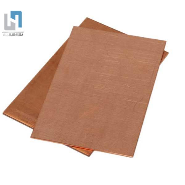 as placas de cobre industriais grossas de 3mm, ouro de C22000 C67400 chapearam a folha de cobre