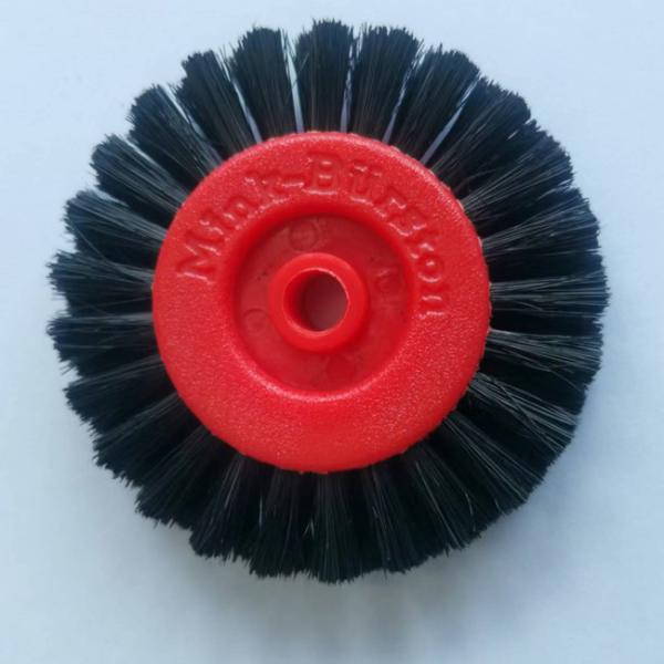 6x60mm Hard Brush Wheel for Heidelberg Printing Machine Made of High-End Plastic with Pig Hair