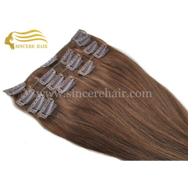 16 Inch Straight Hair Extensions Clips-in for sale - 40 CM Full Set 7 Pieces of Clips-In Remy Human Hair Wefts on Sale 16 Inch Straight Hair Extensions Clips-in for sale - 40 CM Full Set 7 Pieces of Clips-In Remy Human Hair Wefts on Sale