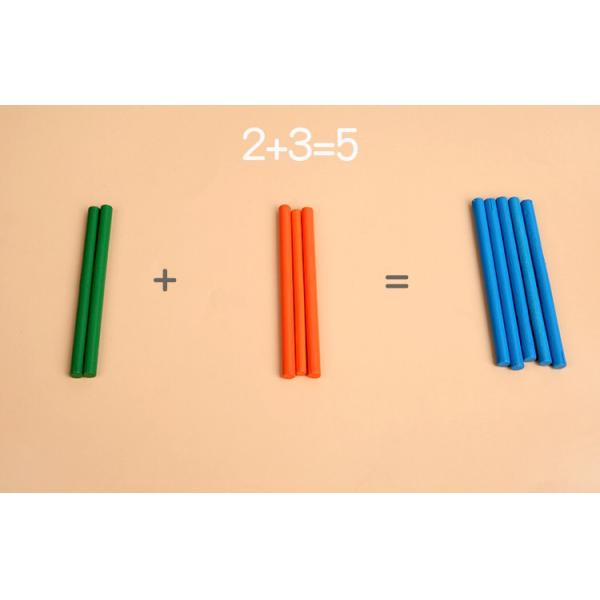 Нетоксическое 15cm Montessori считая доску умножения доски деревянную